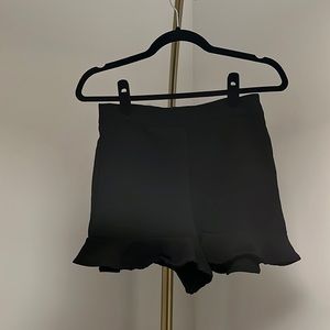 Black dress shorts